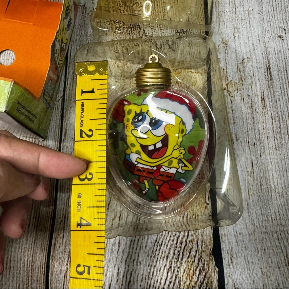 Set of 3 SpongeBob Squarepants Ornaments - some NWT